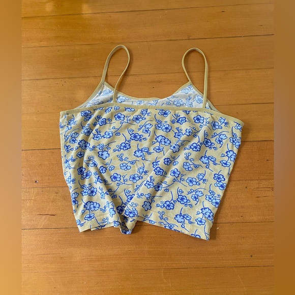 Jockey Crop Top Floral Cami - Picture 3 of 4